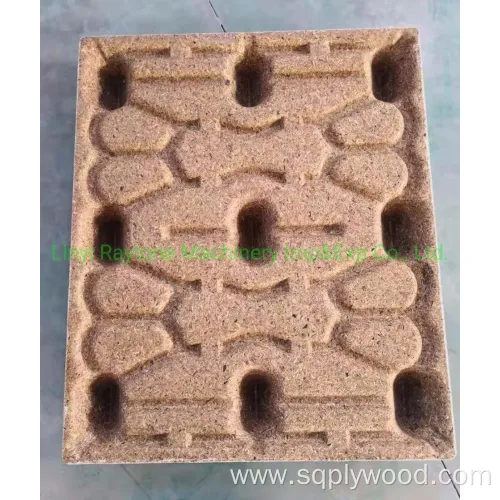 Free Fumigation High Pressure Compressed Moulding Wooden Pallet